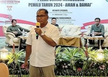 Ketua KPU Kota Balikpapan Sambut Baik Sosialisasi dan Deklarasi Pemilu Aman dan Damai