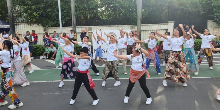Flashmob Meriah di Bundaran HI, Otorita IKN Ajak Warga Antusias Sambut Nusantara Fair 2024