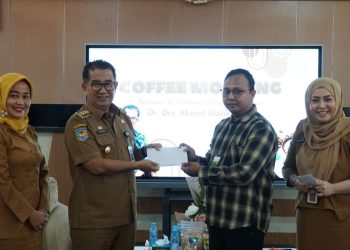 Pj Gubernur Kaltim Gelar Coffee Morning, Ajak Wartawan Berdialog